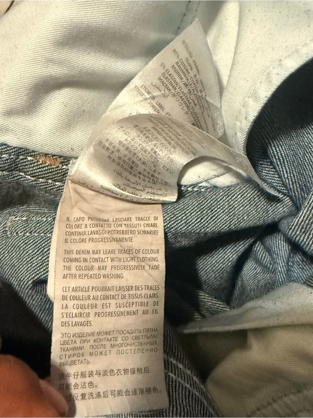 Gucci Slim Fit Jeans in Deep Indigo men’s size 33